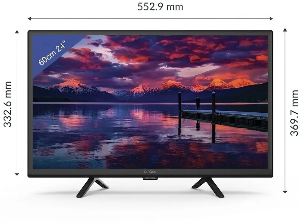 Телевізор 24" Strong SRT 24HE4023 / HD / 60 Гц / LED / T2, фото №6