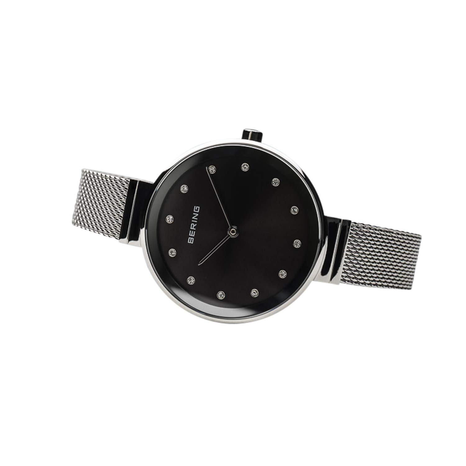 Жіночий аналоговий кварцовий наручний годинник BERING з ремінцем з нержавіючої сталі, фото №4