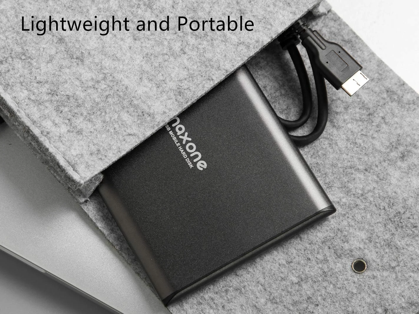 Внешний жесткий диск HDD 160 GB 2.5” USB 3.0 Grey, фото №3