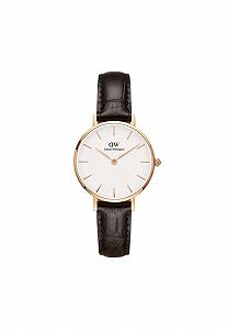 Женские аналоговые кварцевые часы Daniel Wellington DW00100232 с кожаным ремешком - Фото 1