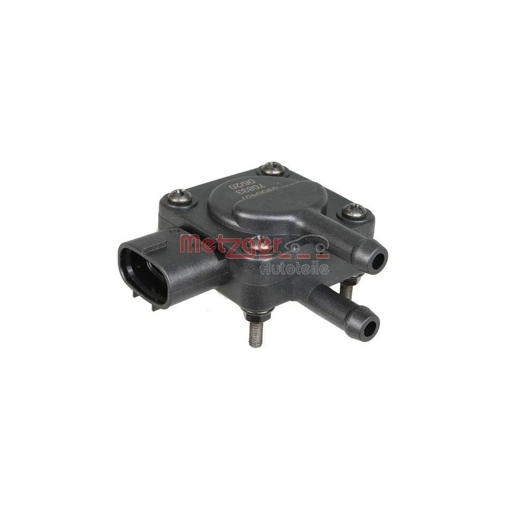 Датчик тиску відпрацьованих газів METZGER 0906407 для HYUNDAI KIA, перед сажовим фільтром, фото №1