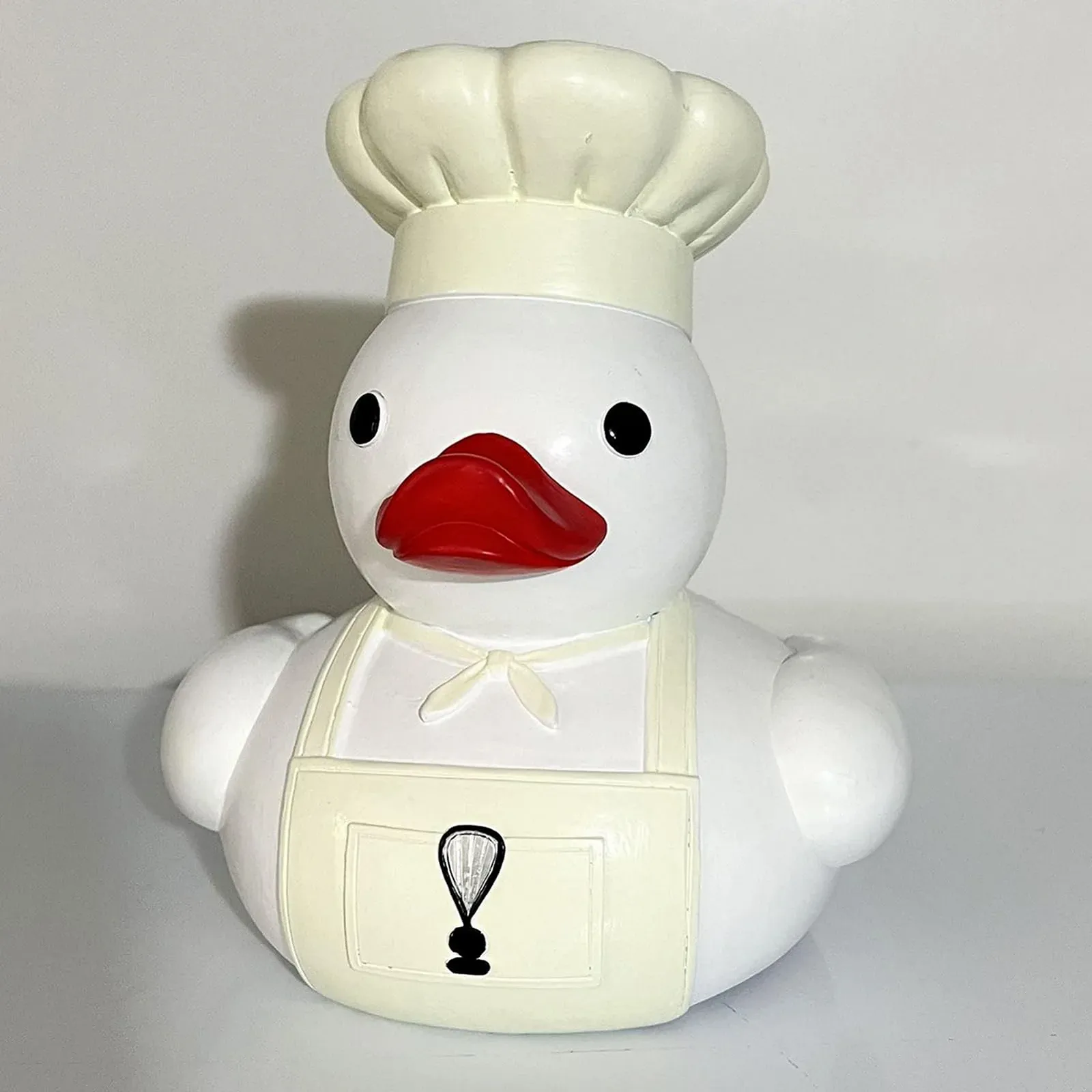 Скарбничка дитяча у формі качки з полірезину різнокольорова настільна, фото №3