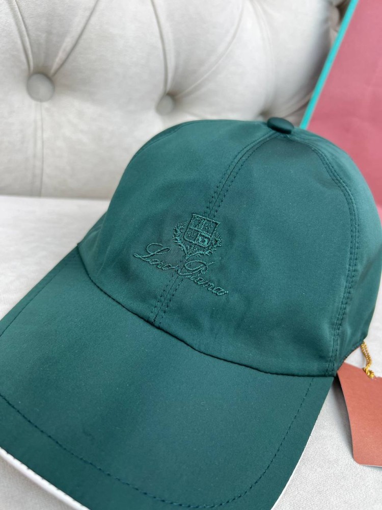 Кепка Loro Piana темно-зелена gu605, фото №2