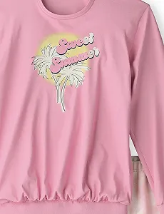 Піжама CALIDA Kids Girls' Cuffed 100% органічна бавовна synthetic.ua - Фото 1