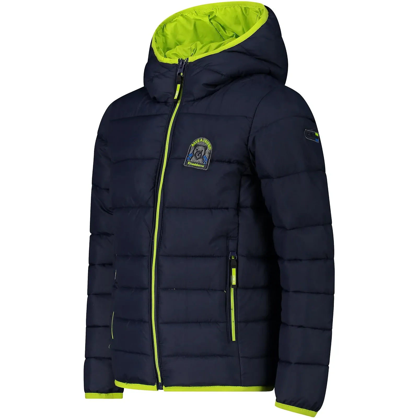 Куртка CMP Детская Унисекс Нейлоновая С Фиксированным Капюшоном, фото №3