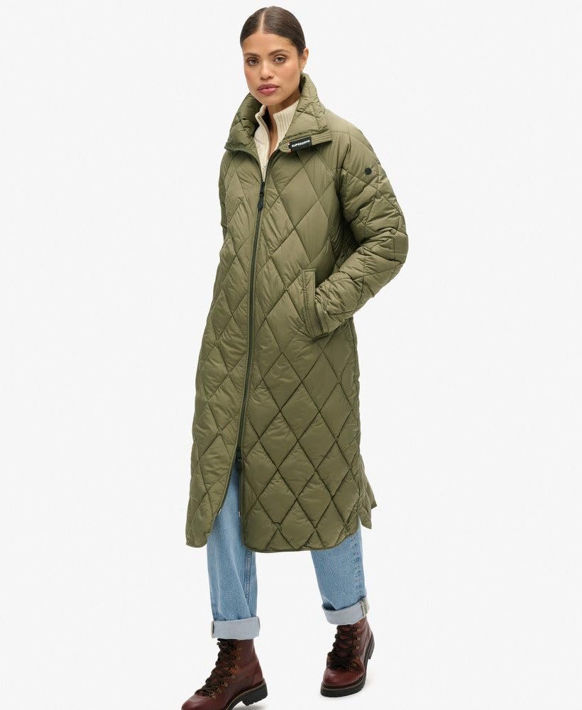 Куртка Superdry Super Long Lined Quilted, фото №5