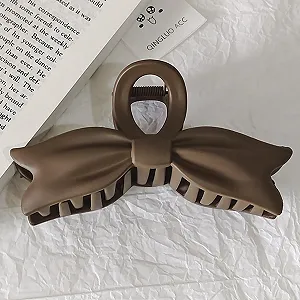 Заколка для волос с бантом, крабовый зажим, противоскользящая, большая заколка для волос для женщин и девушек, для длинных волос цена на synthetic.ua - Фото 1 Заколка для волос с бантом, крабовый зажим, противоскользящая, большая заколка для волос для женщин и девушек, для длинных волос synthetic.ua - Фото 1