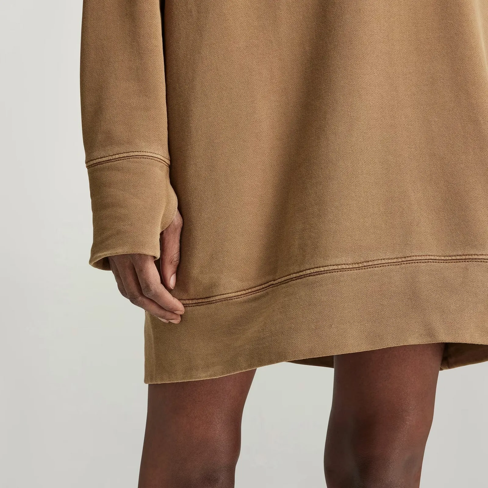 Женское платье G-Star RAW Gamma Sigma Loose Hooded Sweat Dress - S, фото №5