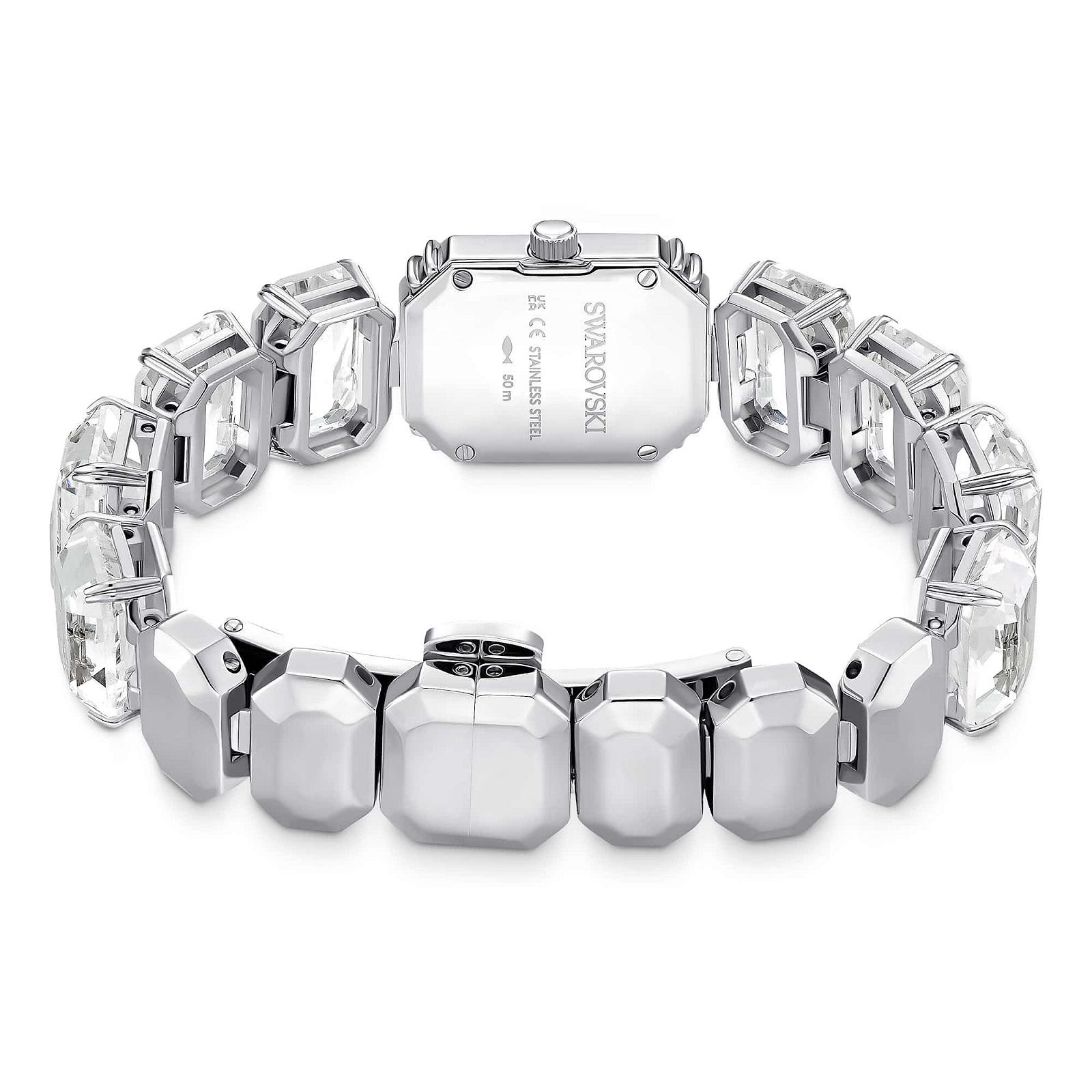 Годинник Swarovski Octagon Cut Білий Нержавіюча сталь, фото №3