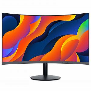 Монитор KOORUI Curved 27N5C FHD 27 дюймов VA 75Hz VGA HDMI Черный synthetic.ua - Фото 1