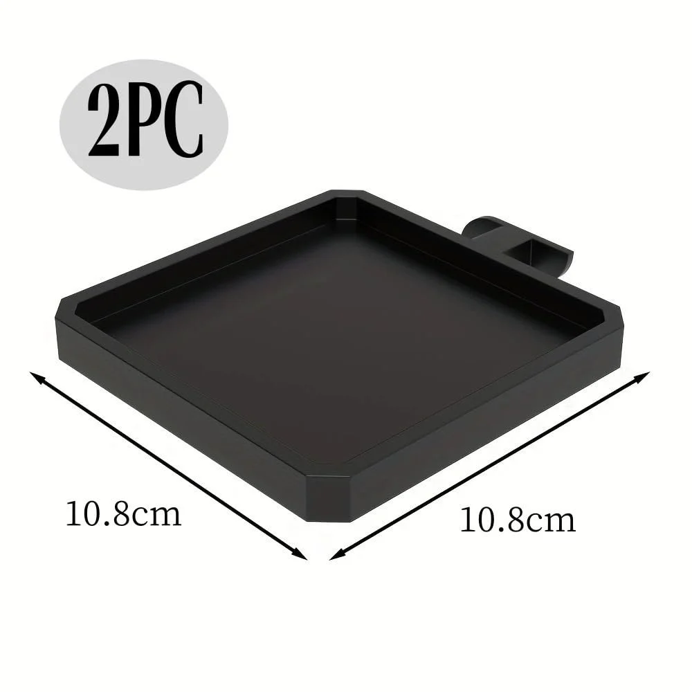 Тримачі для рослин на акустичні панелі Pack of 2 Квадратні Чорні, фото №2