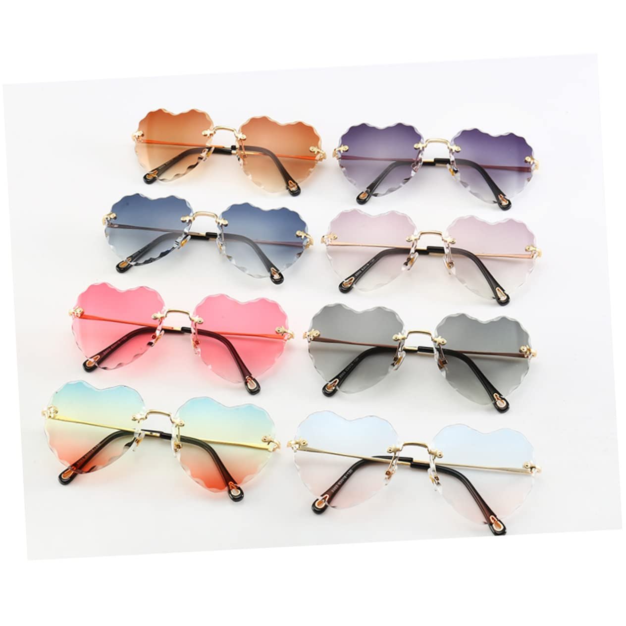 Окуляри PACKOVE Готичні SteampunkUV-окуляри поляризовані у формі серця, фото №3