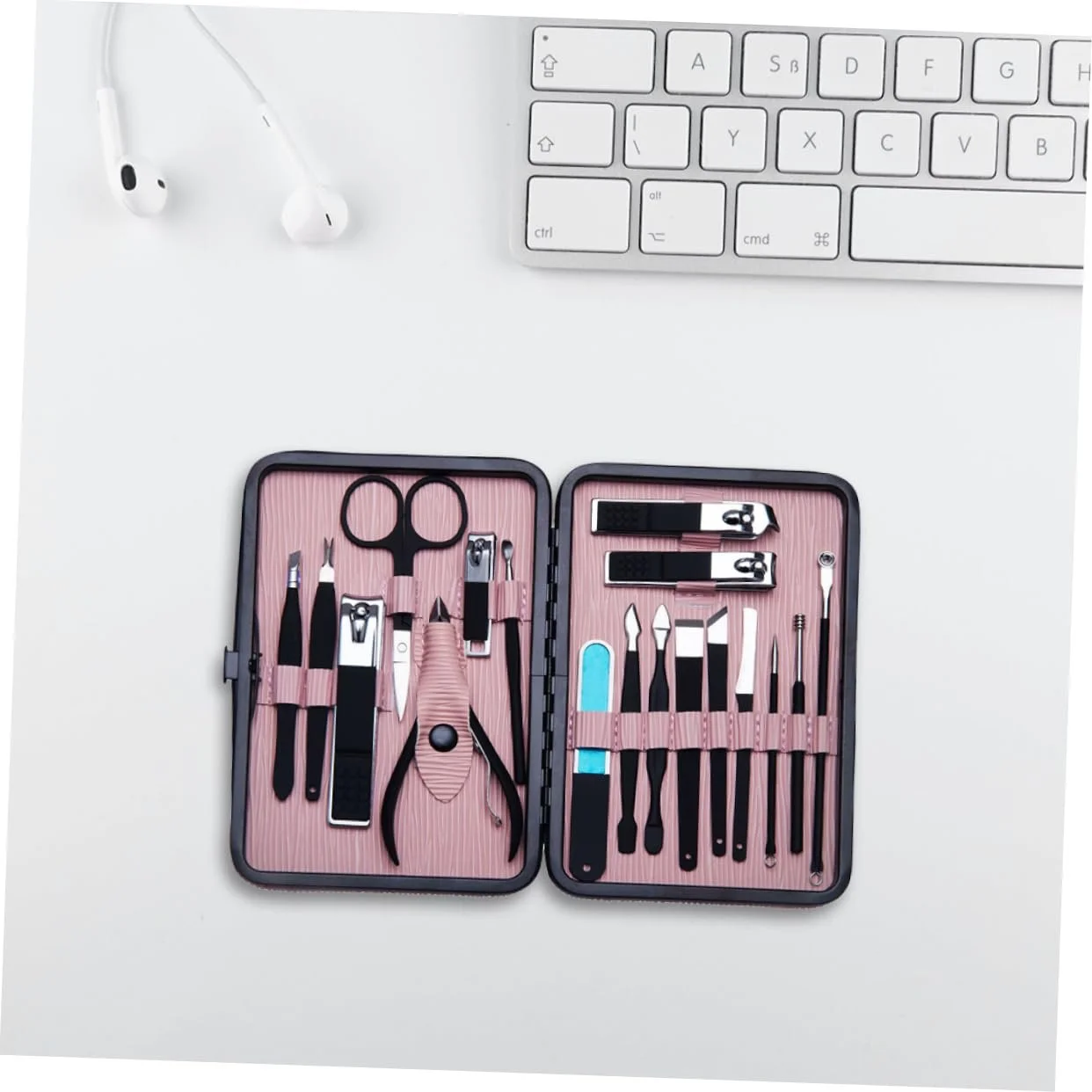 Набор для маникюра WRITWAA 1 Satz, портативный и эргономичный, прочный и долговечный, фото №8