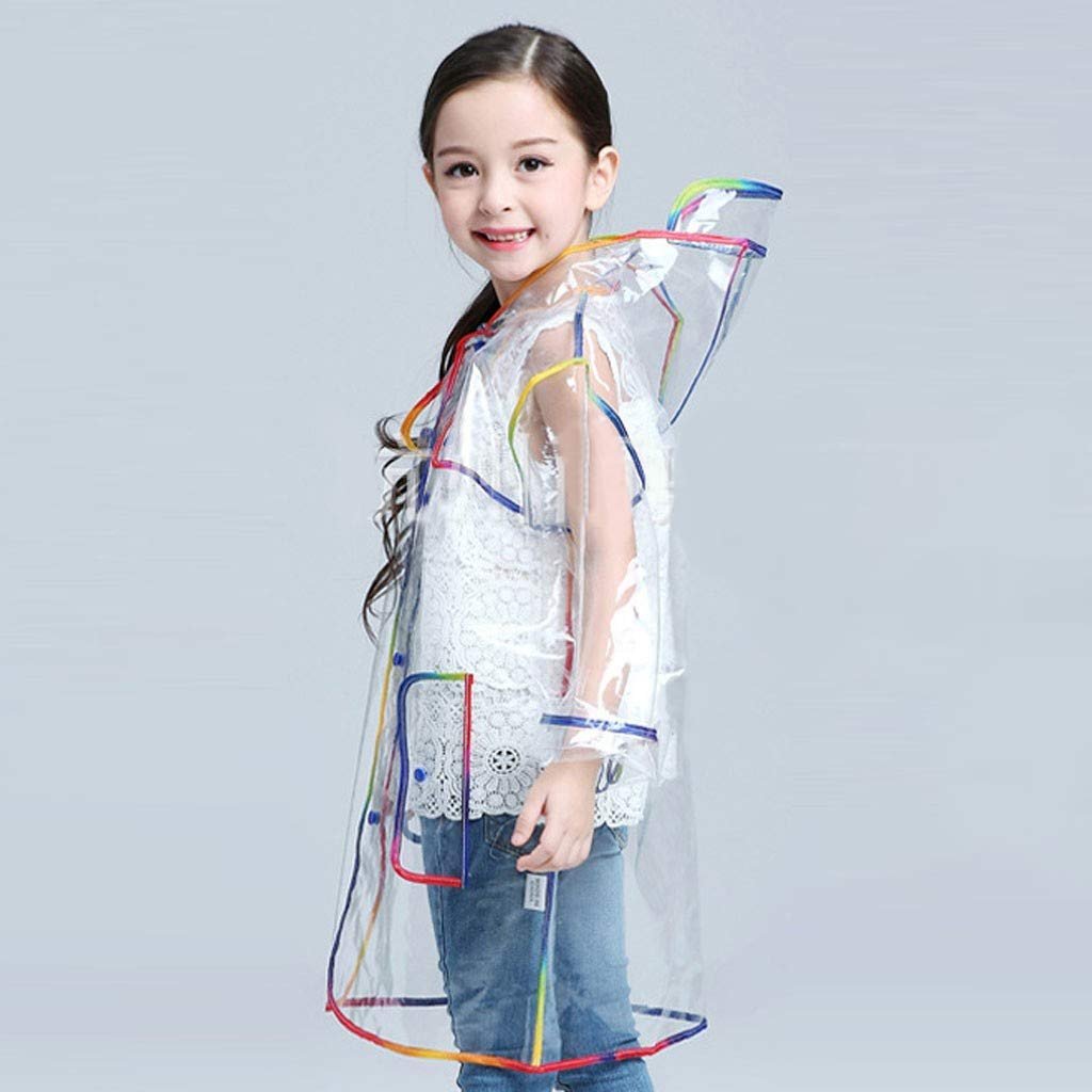 Дождевик Без названия С рукавами Водонепроницаемый Разноцветный M Девочка, фото №3 Дождевик Без названия С рукавами Водонепроницаемый Разноцветный M Девочка, фото №3