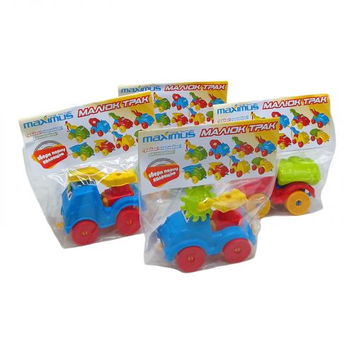 Пластиковая машинка-конструктор Малыш Трак [tsi211355-TSI], фото №2