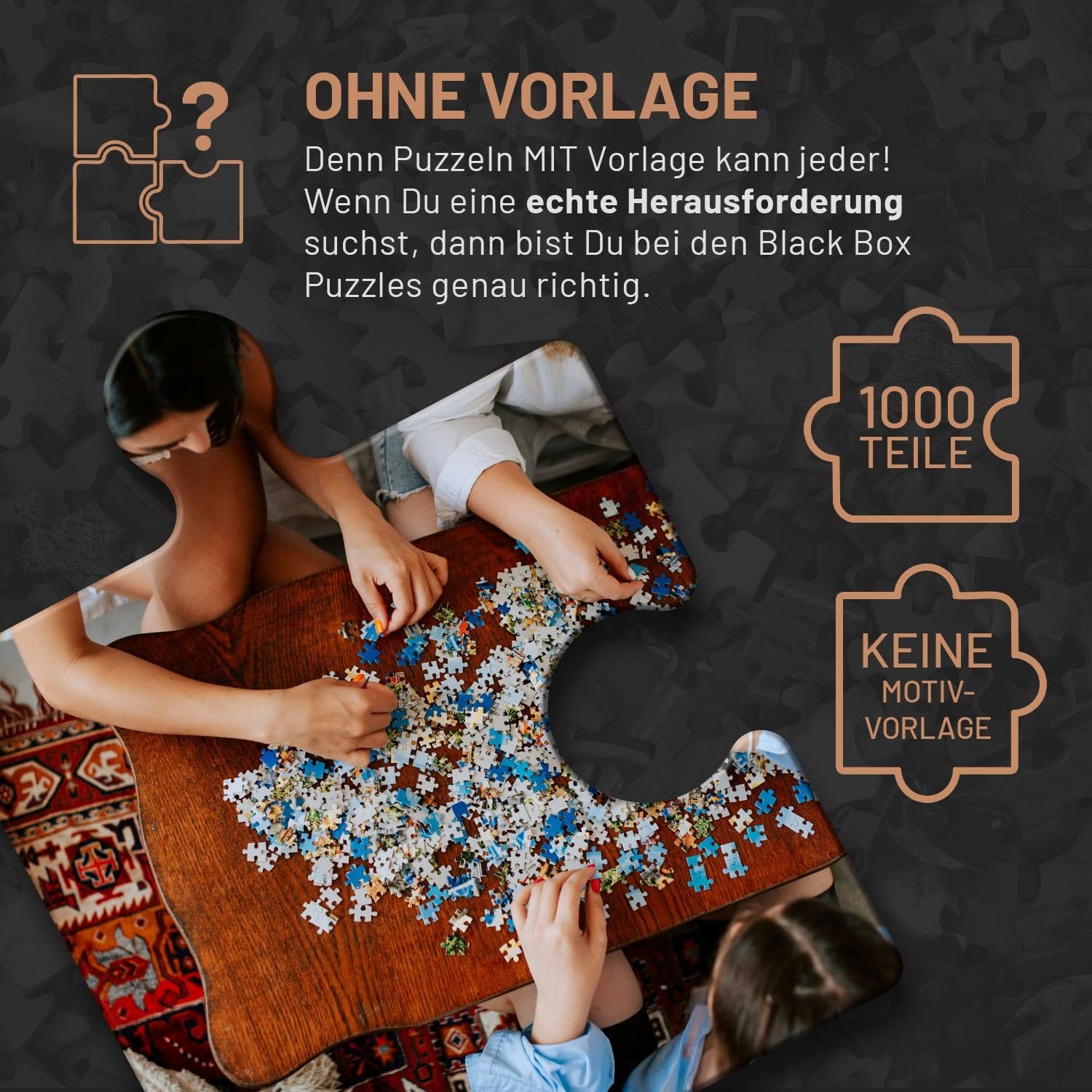 Пазл MiSu Games Black Box Gradient 2023 Edition 1000 деталей сюрприз-мотив без шаблона экстра-сложный, фото №4