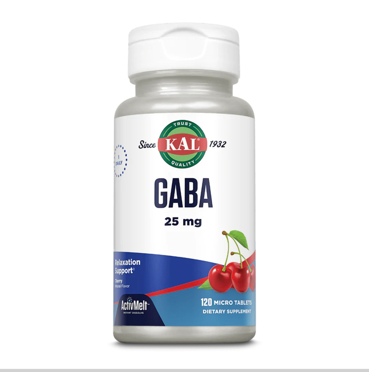 Gaba ActivMelt 25mg 120 tabs, фото №1 Gaba ActivMelt 25mg 120 tabs, фото №1