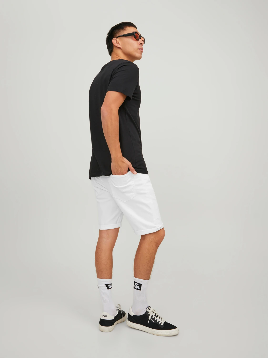 Шорты Jack&Jones JJICON SHORTS AMA SN 12232400 Белый L, фото №2