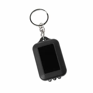 Фонарик брелок LED Cолнечный, Пластиковый - Фото 1