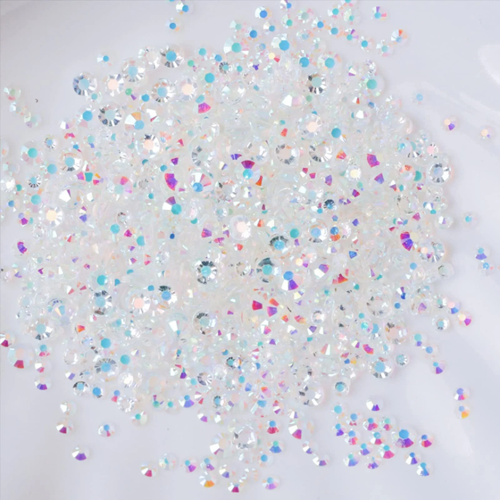 Стрази для нігтів Мікс Кольорів кристали для DIY 3D дизайну, фото №2