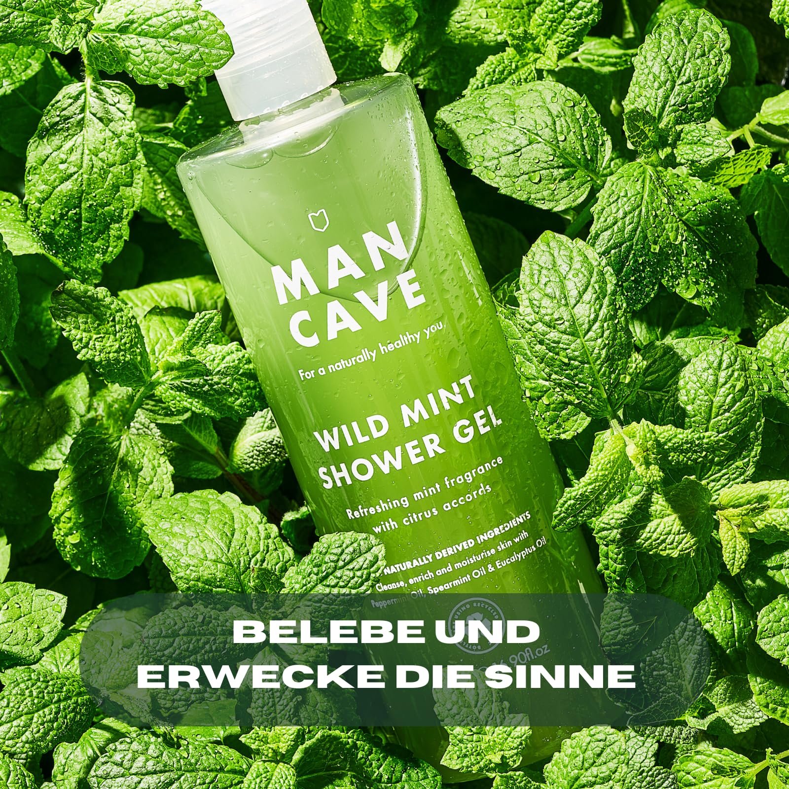 Гель для душа ManCave Men Wild Mint Дикая мята 500 мл, фото №8 Гель для душа ManCave Men Wild Mint Дикая мята 500 мл, фото №8