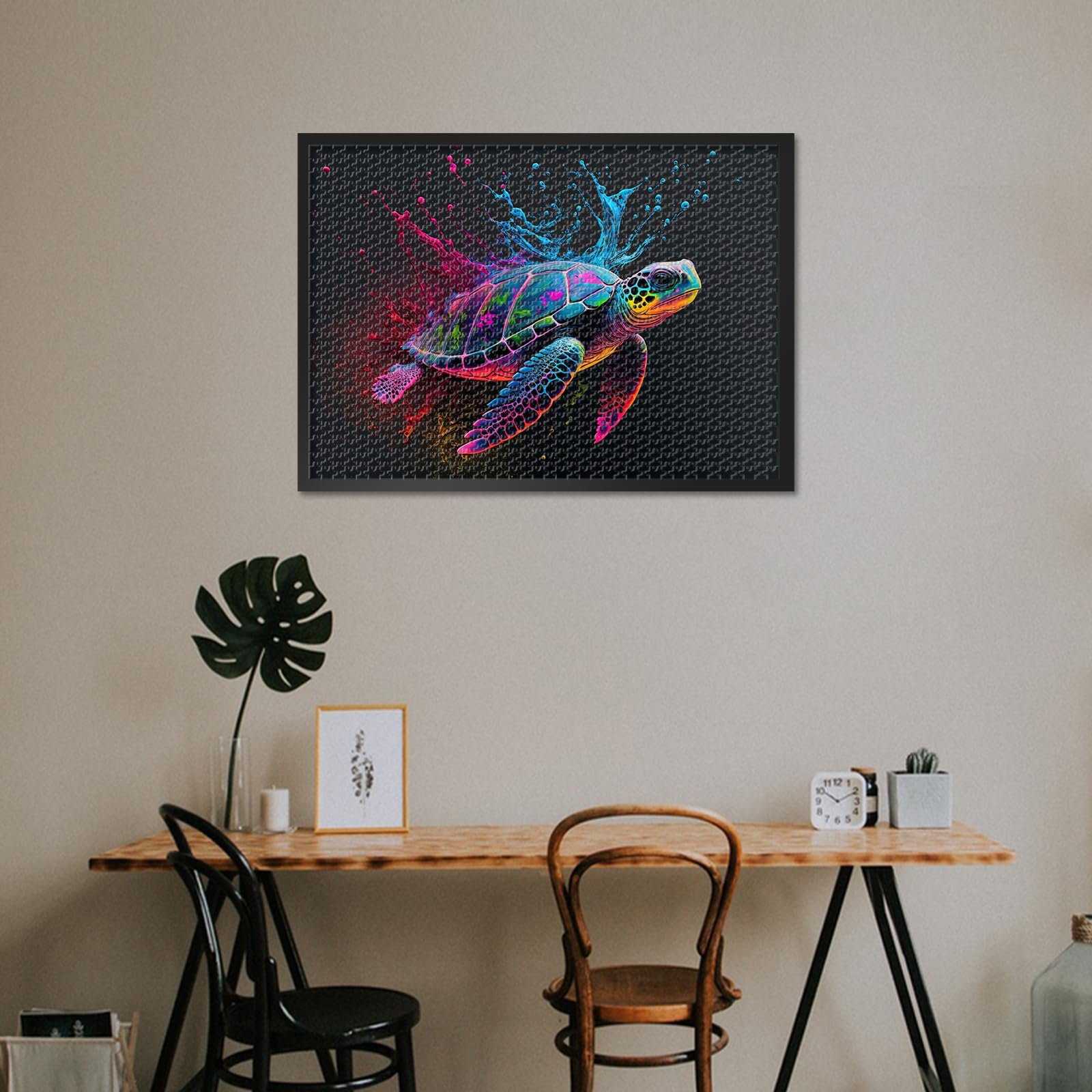 Пазл Colourful Series Морська черепаха 1000 деталей 70 х 50 см, фото №6