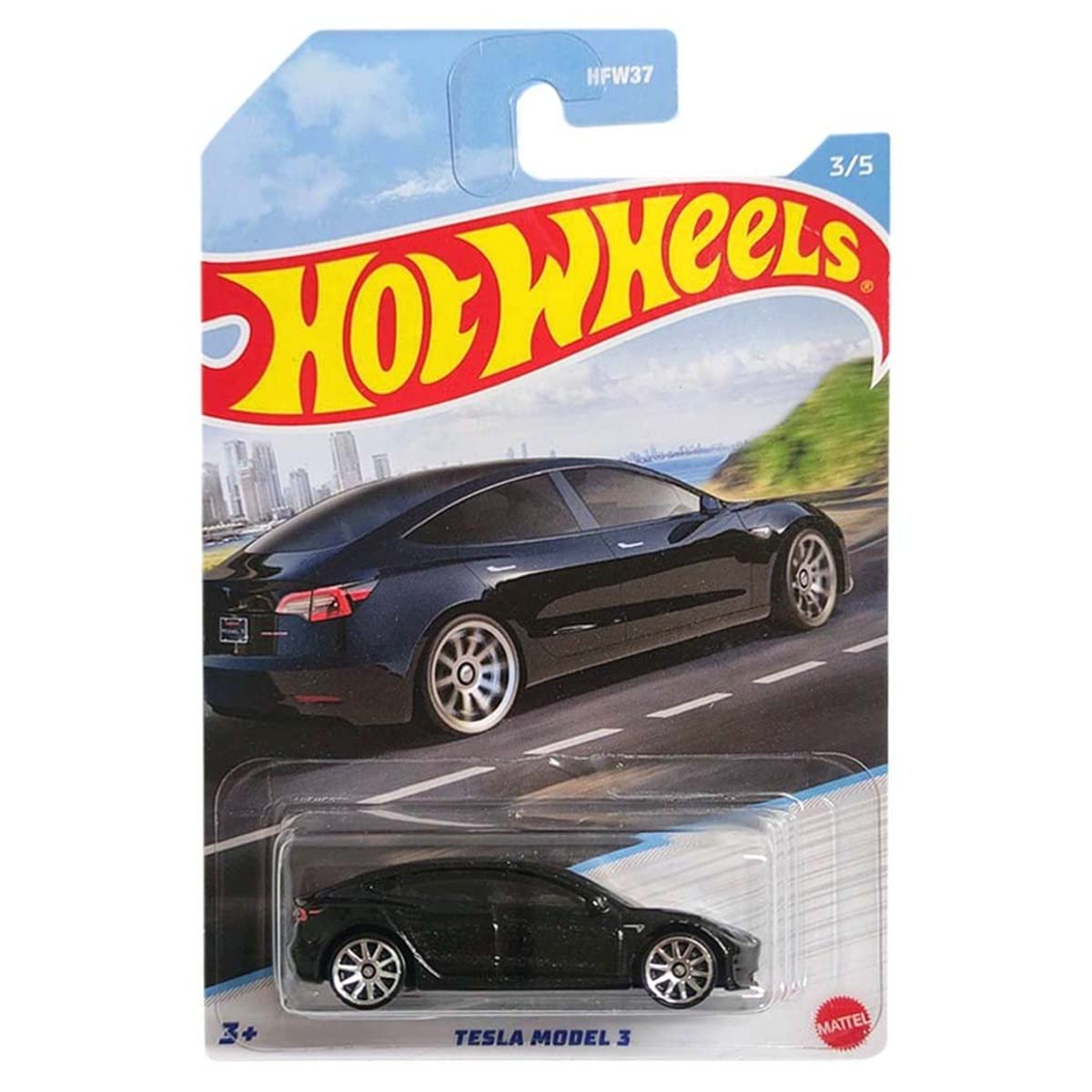 Тачка Hot Wheels Luxuury Sedan Cars Tesla Model 3 HDH14, фото №1