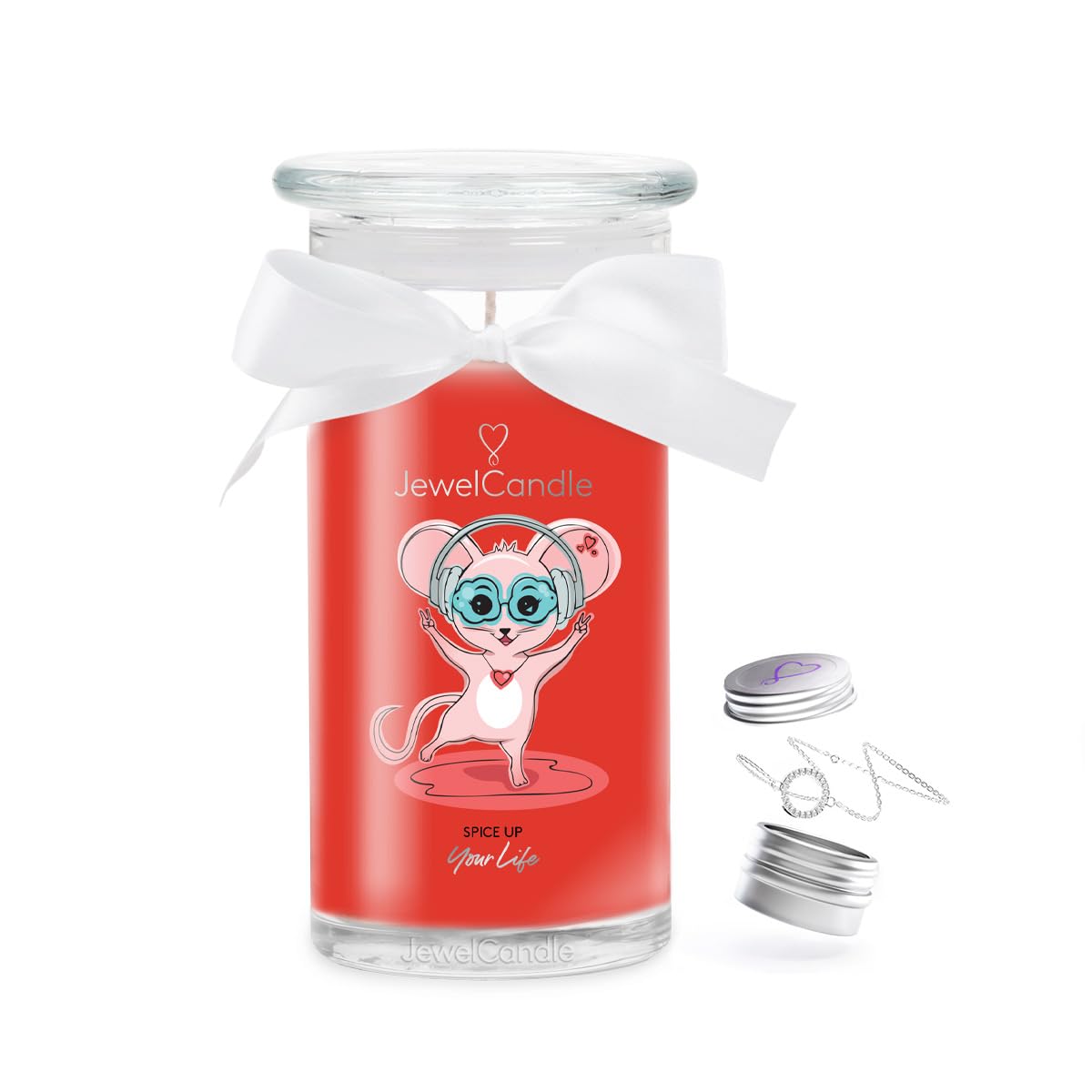 Свеча JuwelKerze Spice Up Your Life Серебряный Браслет в Стекле с Ароматом Фруктов, фото №1 Свеча JuwelKerze Spice Up Your Life Серебряный Браслет в Стекле с Ароматом Фруктов, фото №1