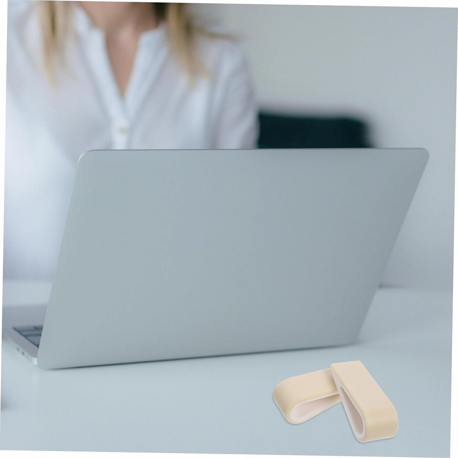 Подставка для ноутбука BESPORTBLE Регулируемая, 2 шт., Силиконовое покрытие, Пластик, Вентилируемая, Нескользящая, Легкая, Для офиса и дома, Эргономичный угол наклона, фото №3 Подставка для ноутбука BESPORTBLE Регулируемая, 2 шт., Силиконовое покрытие, Пластик, Вентилируемая, Нескользящая, Легкая, Для офиса и дома, Эргономичный угол наклона, фото №3