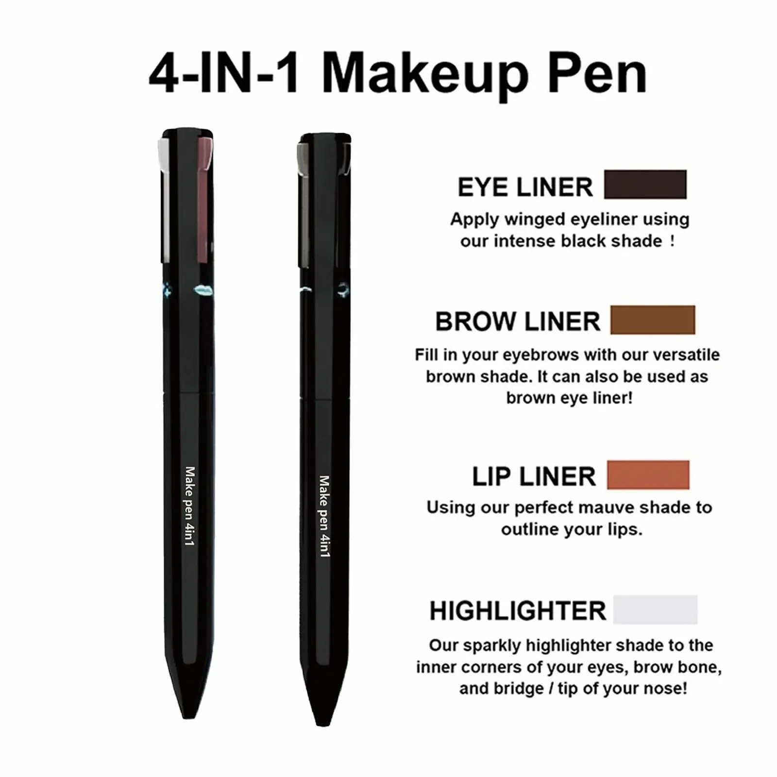 Підводка 4-в-1 для макіяжу,, фото №4 Підводка 4-в-1 для макіяжу,, фото №4