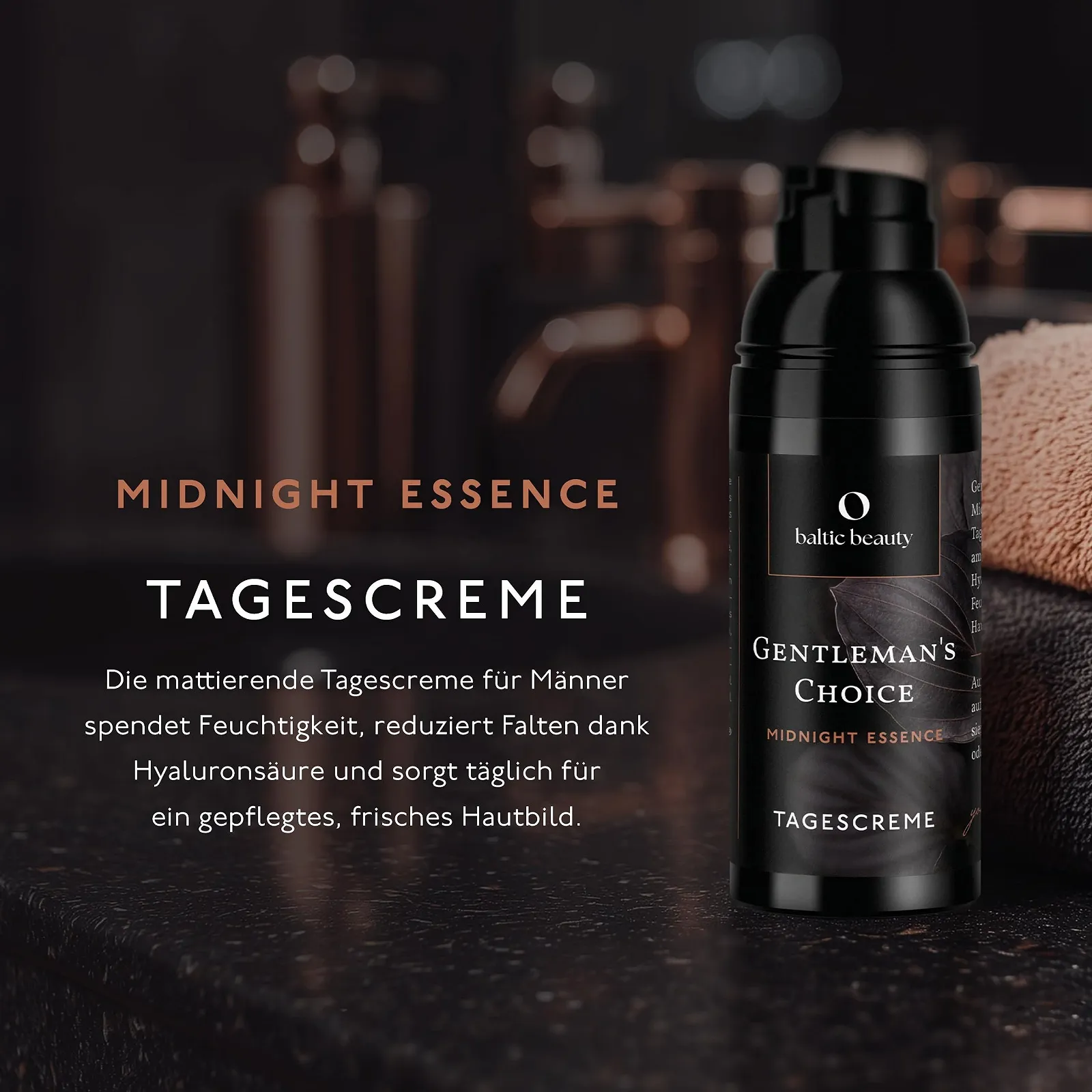 Денний крем Gentleman's Choice Midnight Essence Гіалуронова кислота Для чутливої шкіри, фото №2 Денний крем Gentleman's Choice Midnight Essence Гіалуронова кислота Для чутливої шкіри, фото №2
