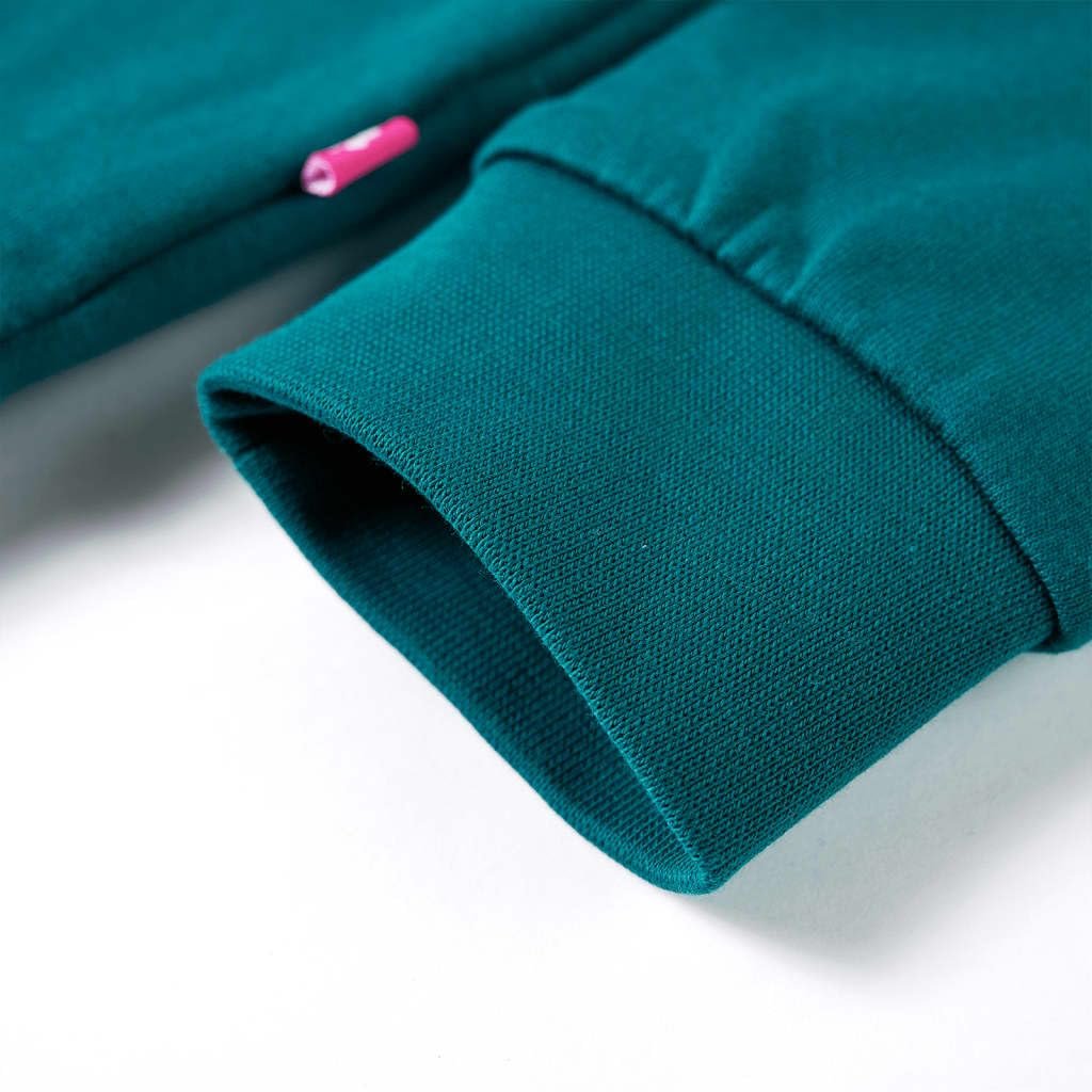 Детский свитшот Зеленый, 140, фото №6