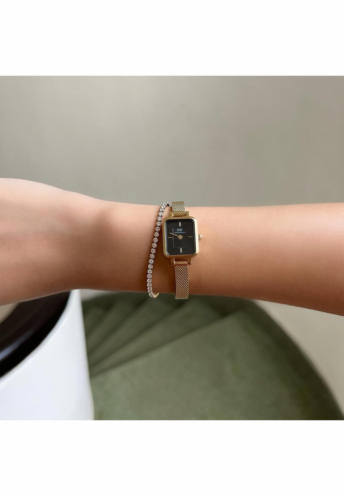 Часы Daniel Wellington Frame Золотые с двойным покрытием из нержавеющей стали (316L), фото №2