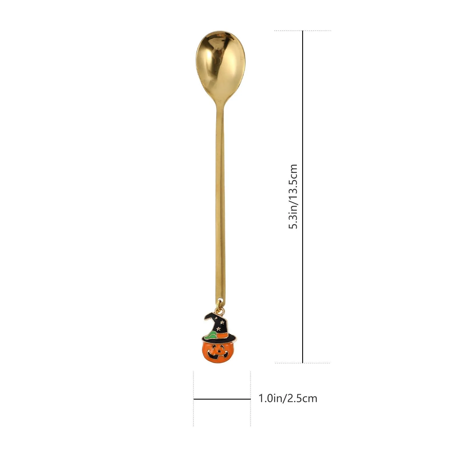 Ложка Чайна Angoily Гарбуз 4 шт. Нержавіюча сталь, фото №4 Ложка Чайна Angoily Гарбуз 4 шт. Нержавіюча сталь, фото №4