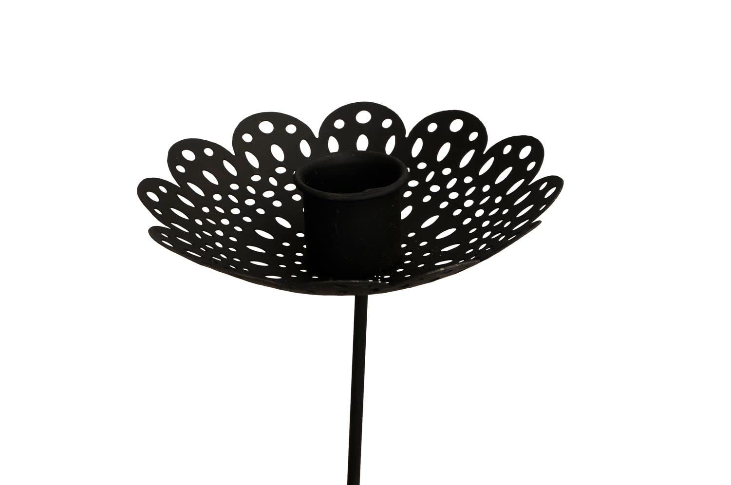 Подсвечник NETPROSHOP Antique Look для елочных свечей / тонких свечей Черный 10 см, фото №2