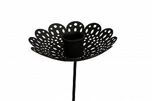 Свічник NETPROSHOP Antique Look для ялинкових свічок / тонких свічок Чорний 10 см synthetic.ua - Фото 1