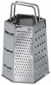 Терка Fackelmann Шестигранная 21.5 см Нержавеющая - Фото 1