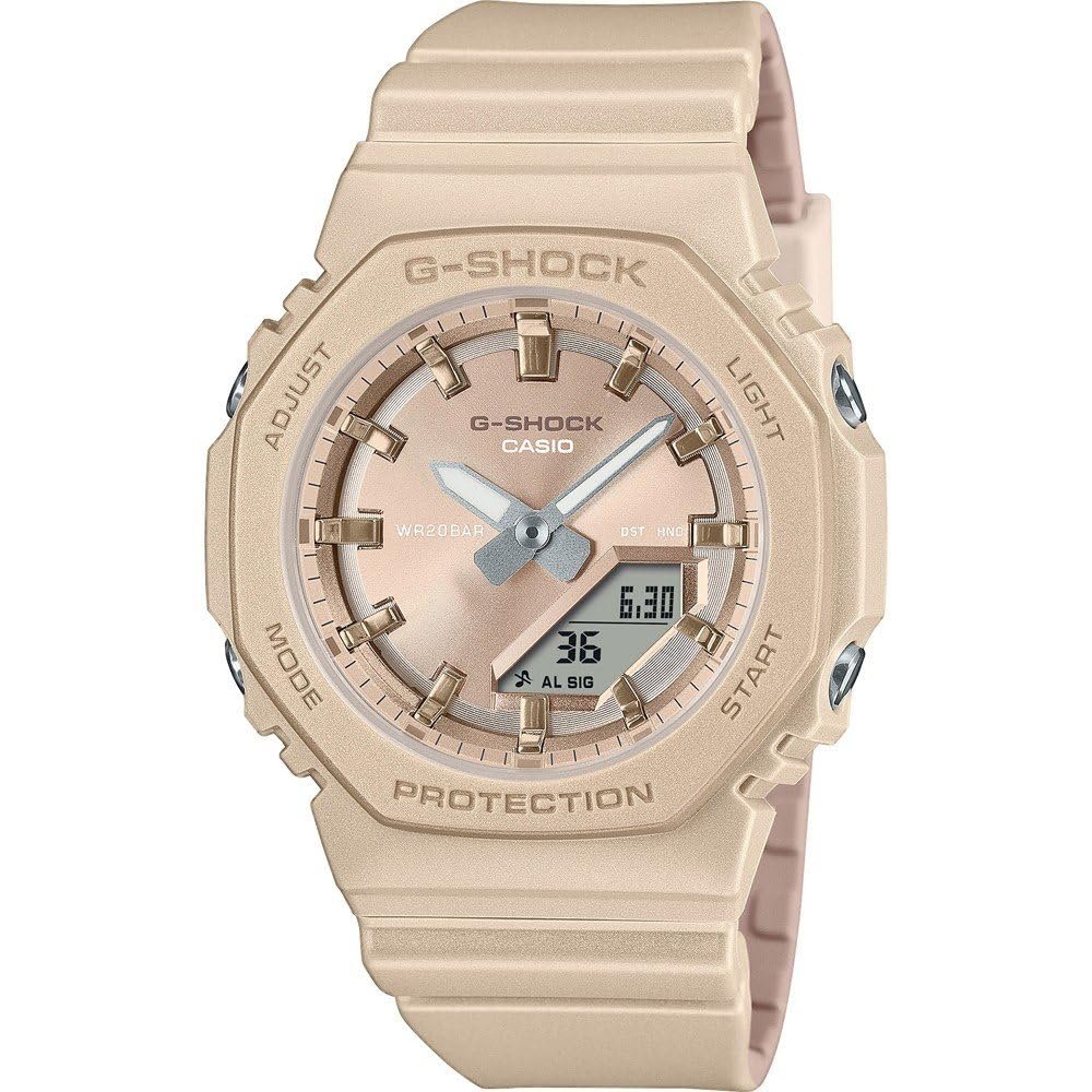 Часы Casio GMA-P2100ST-9AER, бежевый, Ремешок, фото №1