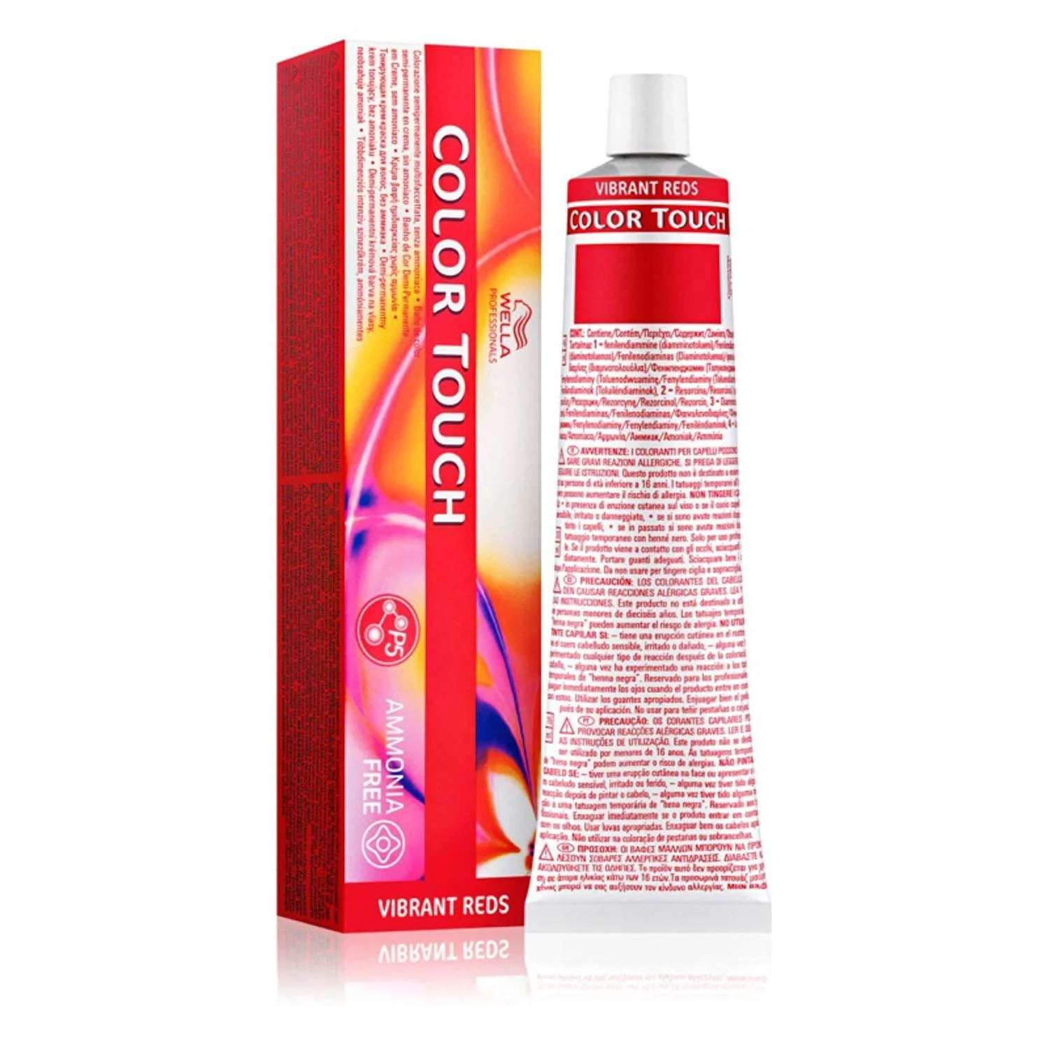 Фарба для волосся Wella Color Touch Vibrant Reds 4/57, фото №1 Фарба для волосся Wella Color Touch Vibrant Reds 4/57, фото №1