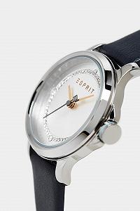 Женские часы ESPRIT Bent ES1L144L0025 Серебристый D. Синий, Ремешок. synthetic.ua - Фото 1