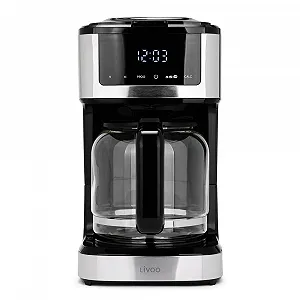 Кофеварка капельная DOD208 программируемая 15 чашек 900 Вт черная - Фото 1