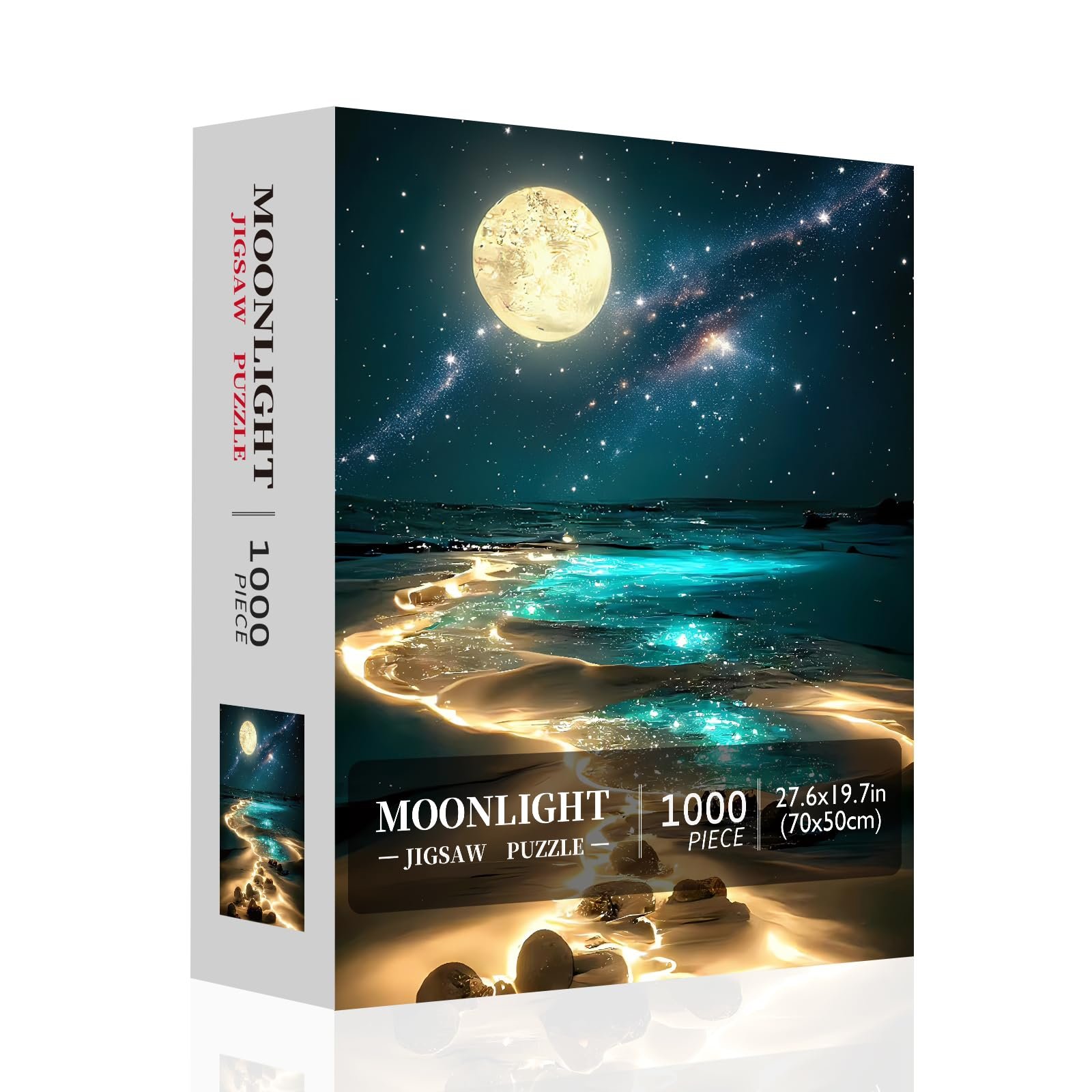 Пазли Moonlight Jigsaw Puzzle 1000 елементів 70 x 50 см, фото №2 Пазли Moonlight Jigsaw Puzzle 1000 елементів 70 x 50 см, фото №2