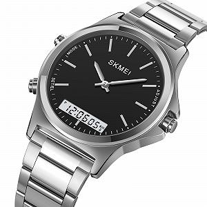 Годинник Skmei 2120SIBK Silver-Black synthetic.ua - Фото 1