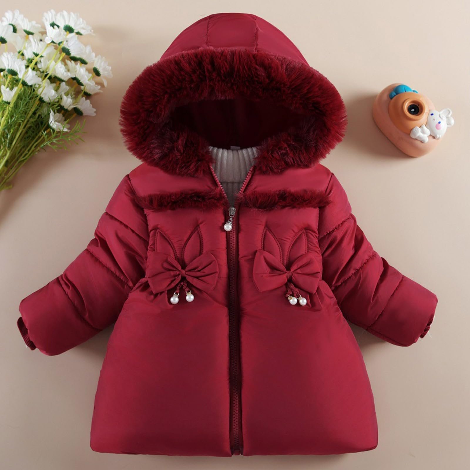 Куртка зимняя для девочек Quilted Jacket Легкая стеганая, фото №2
