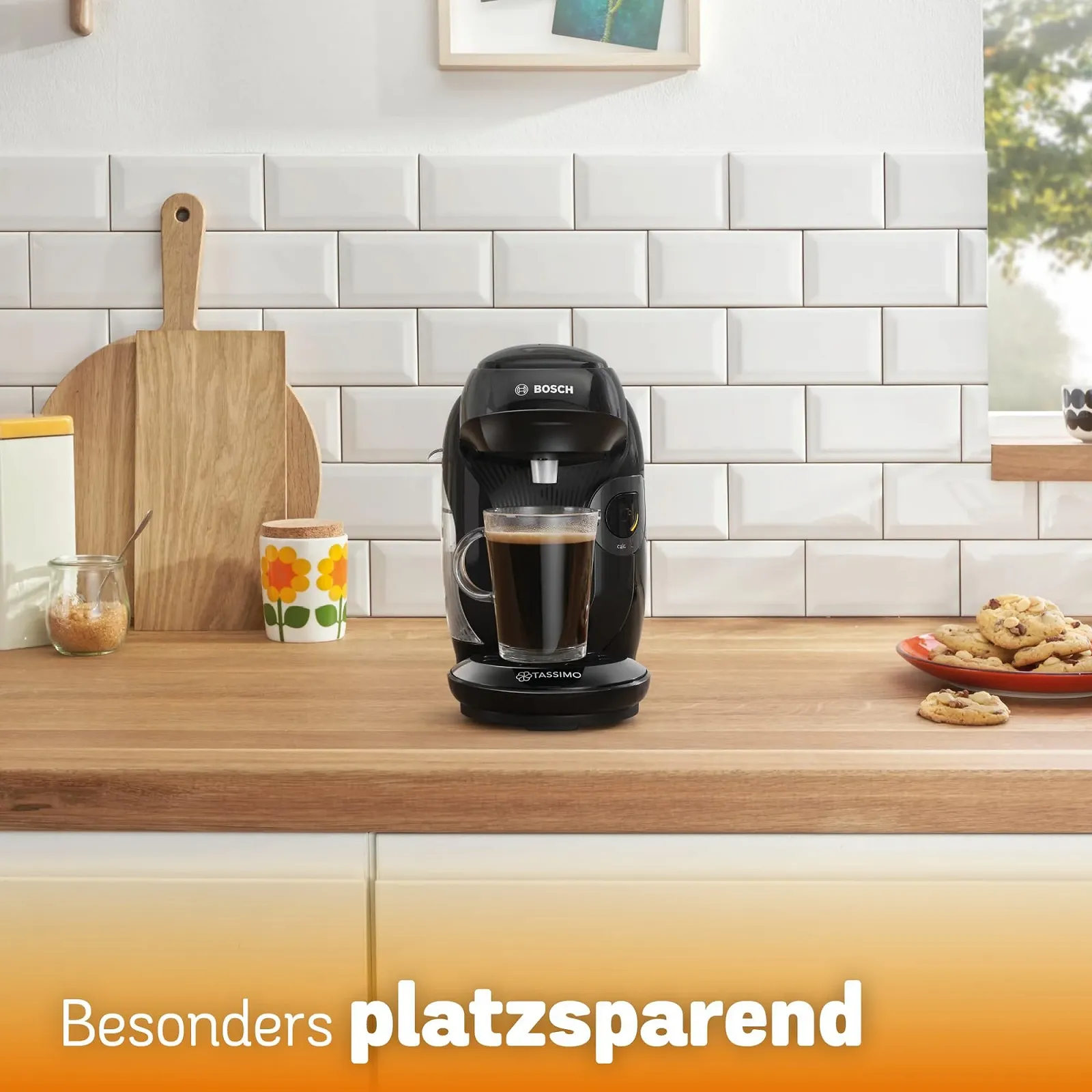 Капсульная кофемашина Bosch Tassimo Style Friendly TAS112E, более 70 напитков, подходит для всех чашек, полный автомат, экологичная, компактная, 1400 Вт, черная, фото №10 Капсульная кофемашина Bosch Tassimo Style Friendly TAS112E, более 70 напитков, подходит для всех чашек, полный автомат, экологичная, компактная, 1400 Вт, черная, фото №10
