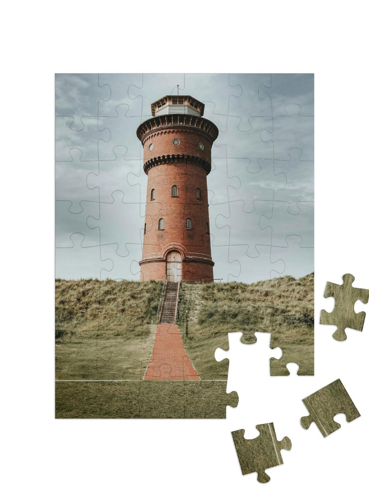 Пазл puzzleYOU Боркум "Старый маяк на острове Боркум" 48 деталей, фото №2