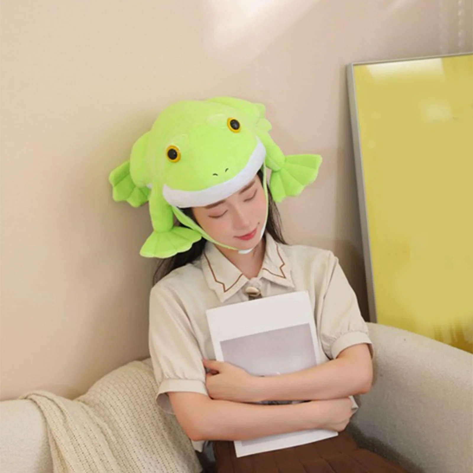 MHADBKH Милая шапка в форме животного с теплом и воздухопроницаемостью, фото №3 MHADBKH Милая шапка в форме животного с теплом и воздухопроницаемостью, фото №3