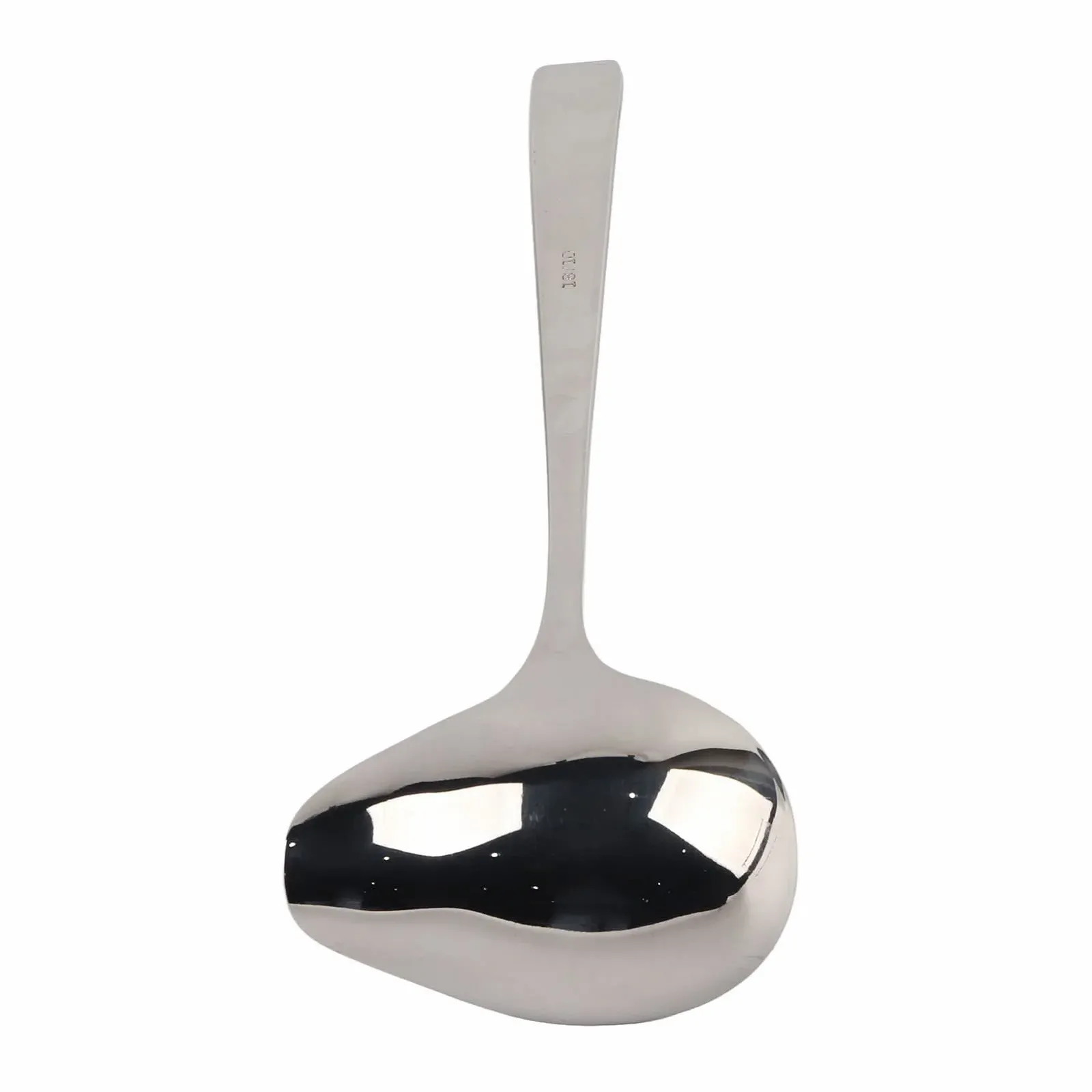 Ложка для соусу з нержавіючої сталі з носиком для розливу Premium, срібляста, фото №7