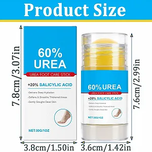 Крем-стик для ног Urea Cream 60% Urea и 2% Salicylic Acid увлажняющий от мозолей 40 г synthetic.ua - Фото 1