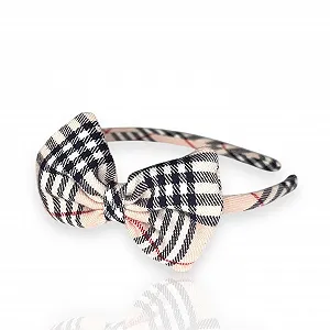 Обруч для волос в шотландскую клеточку для девочек synthetic.ua - Фото 1